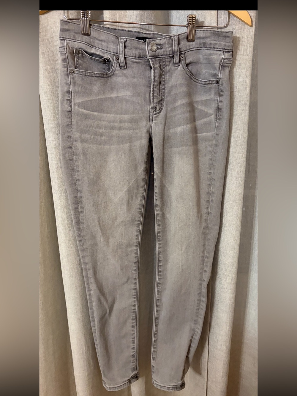 J.Crew Mercantile Straight Leg Gray Jeans Waist 27